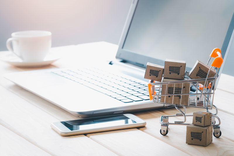 パソコンとカート